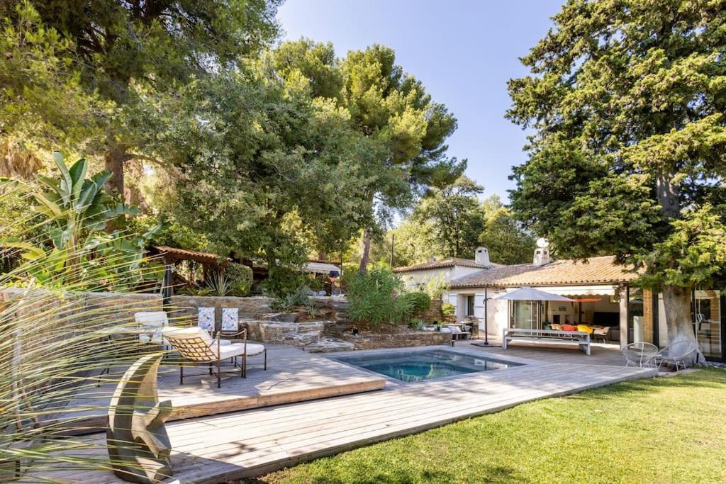 Villa Saint-Come, Du Grand Luxe A 1 Min De La Mer Hyeres Exterior photo